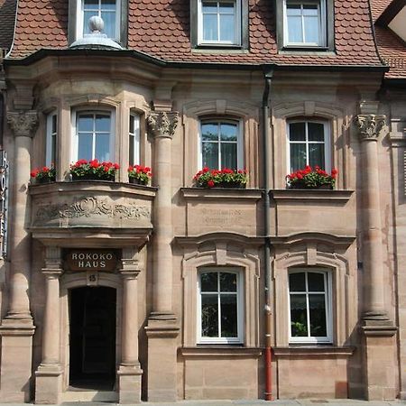 Hotel Rokokohaus Erlangen Zewnętrze zdjęcie