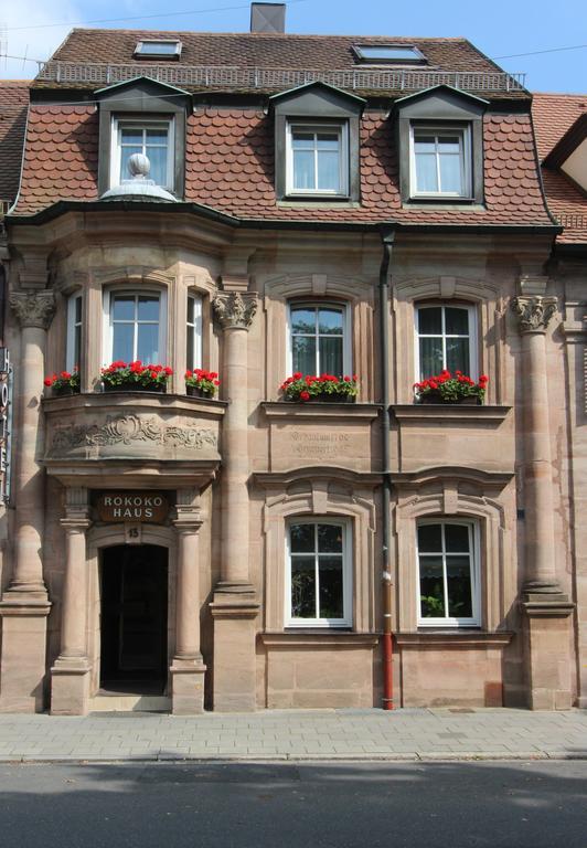 Hotel Rokokohaus Erlangen Zewnętrze zdjęcie